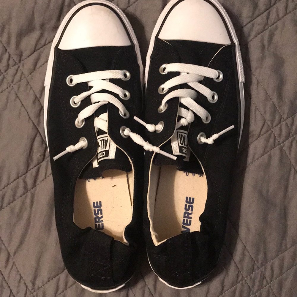 Black all star converse
